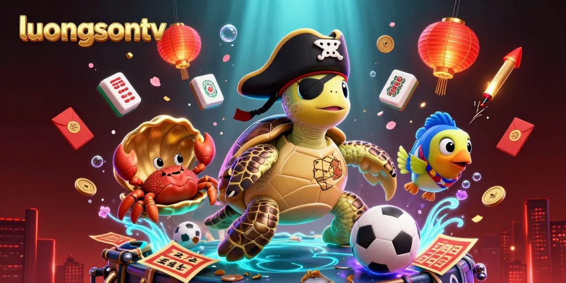 Liven up your bets with luongsontv's vibrant illustration featuring dynamic sports betting elements, ensuring an engaging experience.