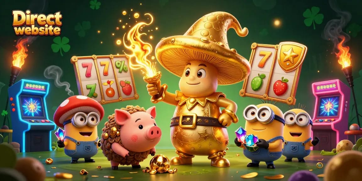 Experience gaming excitement on a Direct website with gold-rich adventures and thrilling slot action.