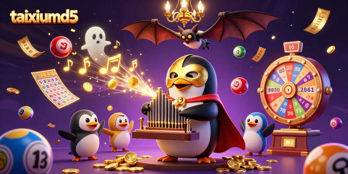 Experience the thrill of taixiumd5 with golden gaming elements and vibrant lottery action.