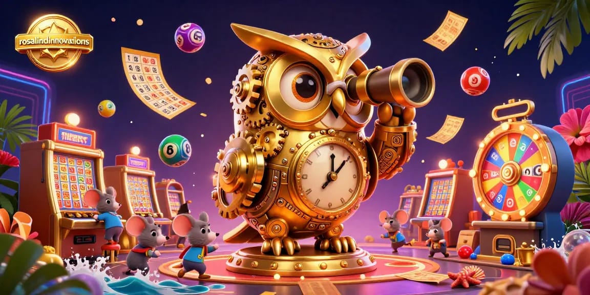 Experience thrilling gameplay at rosalindinnovations with vivid casino elements and a captivating scene.