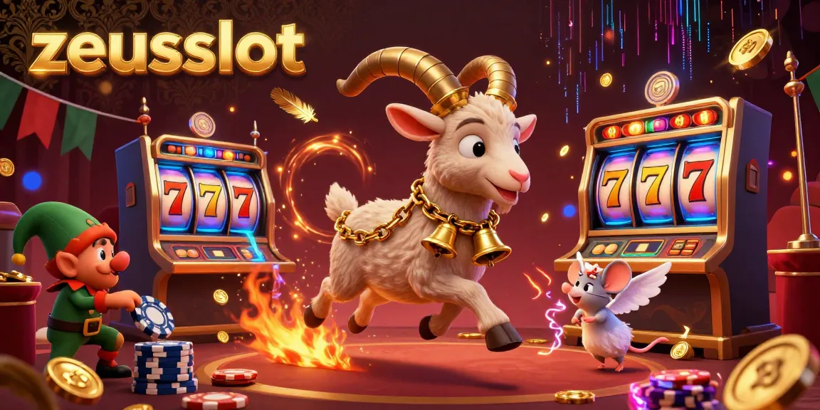 Engage with zeusslot action in a visually vibrant casino scene featuring characters and dynamic elements.