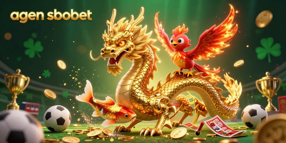 Engage in thrilling sports betting at agen sbobet with vibrant characters and dynamic elements.
