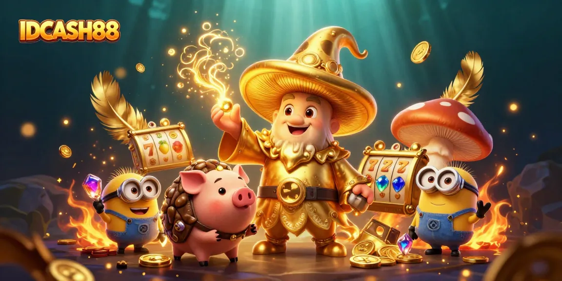 Experience winning excitement at IDCASH88 with magical treasures and golden slot reels!