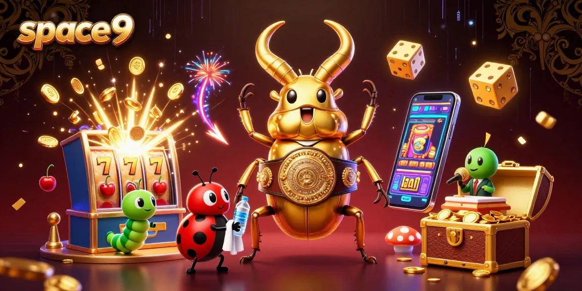 Engage in thrilling gaming action at space9 with vibrant slots and a dynamic casino atmosphere.