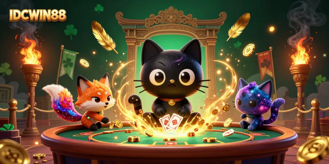Engage with IDCWIN88 as a cosmic casino adventure unfolds, inviting you to win big.