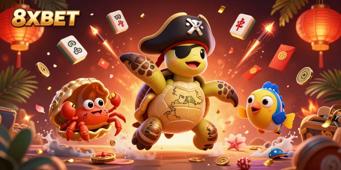 Play and win at 8XBET with our engaging illustration of treasure-filled adventure and excitement.