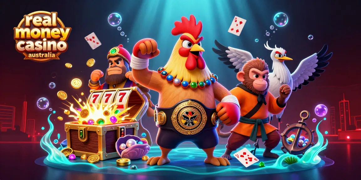 Experience thrilling gameplay at a real money casino Australia with engaging animations and dynamic characters.