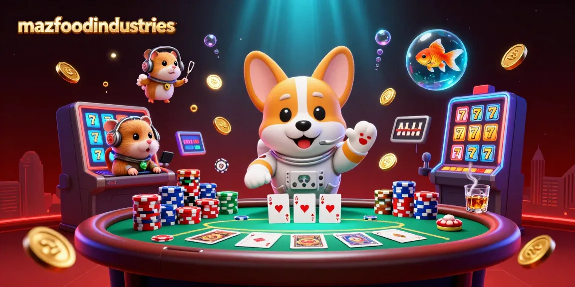 Engage in digital slots with mazfoodindustries, featuring a playful space casino scene.