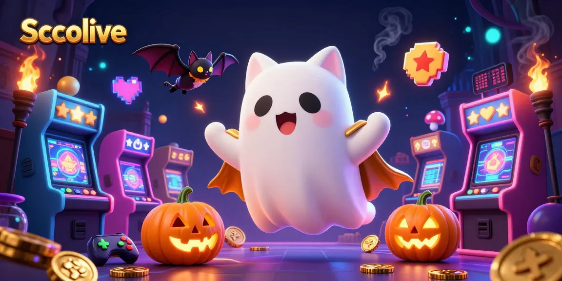 Socolive transforms the gambling landscape with a ghostly cat and bat duo, captivating viewers during game night.