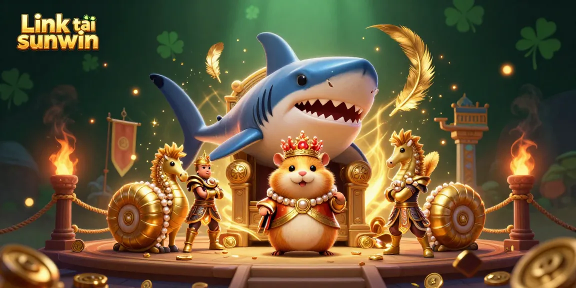 Play games and discover excitement with Link tải sunwin, featuring vibrant casino elements and characters.