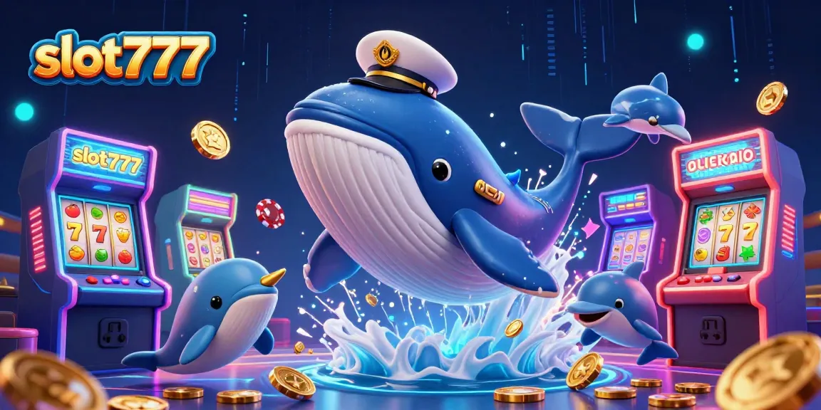 Experience thrilling slot777 games with an imaginative scene of vibrant casino characters in a coin-filled adventure.