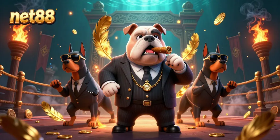 Experience high-stakes gambling with net88 in a vibrant casino showdown, featuring intense action and iconic characters.