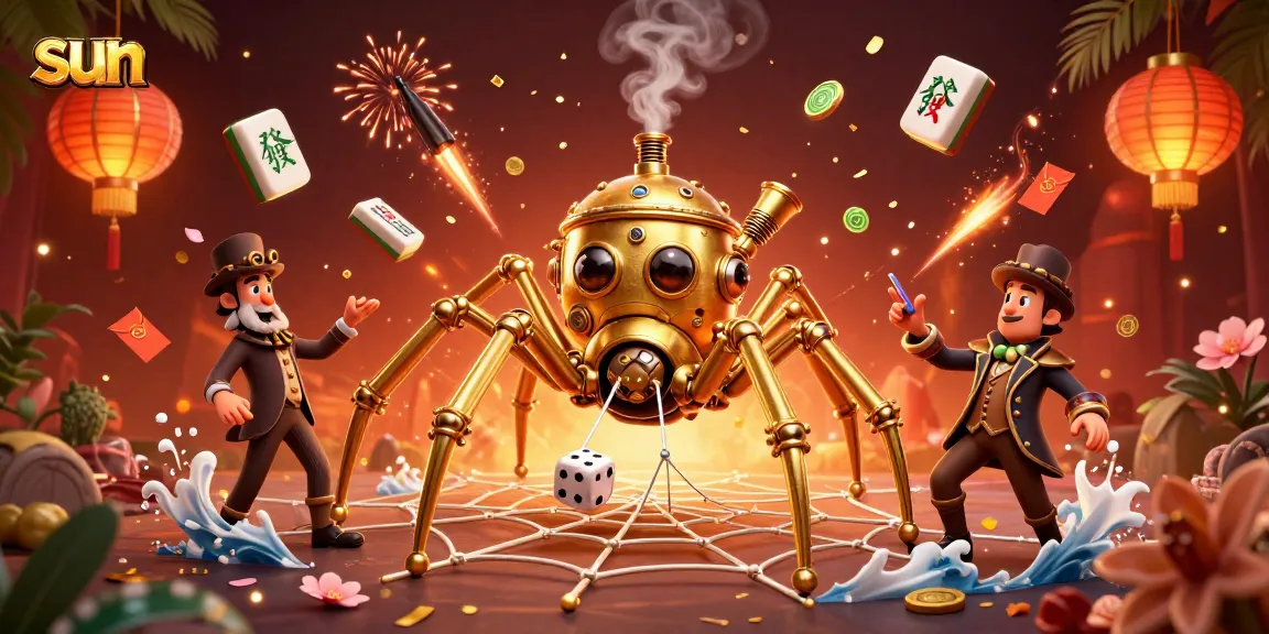 Enhance your betting strategies with the sun-themed steampunk casino illustration, showcasing dynamic gaming elements.