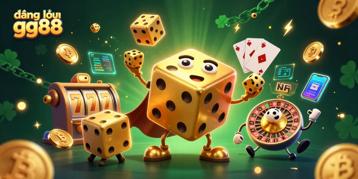 Engage in the action at đăng nhập gg88 with our vivid golden dice golem and dynamic slot elements.