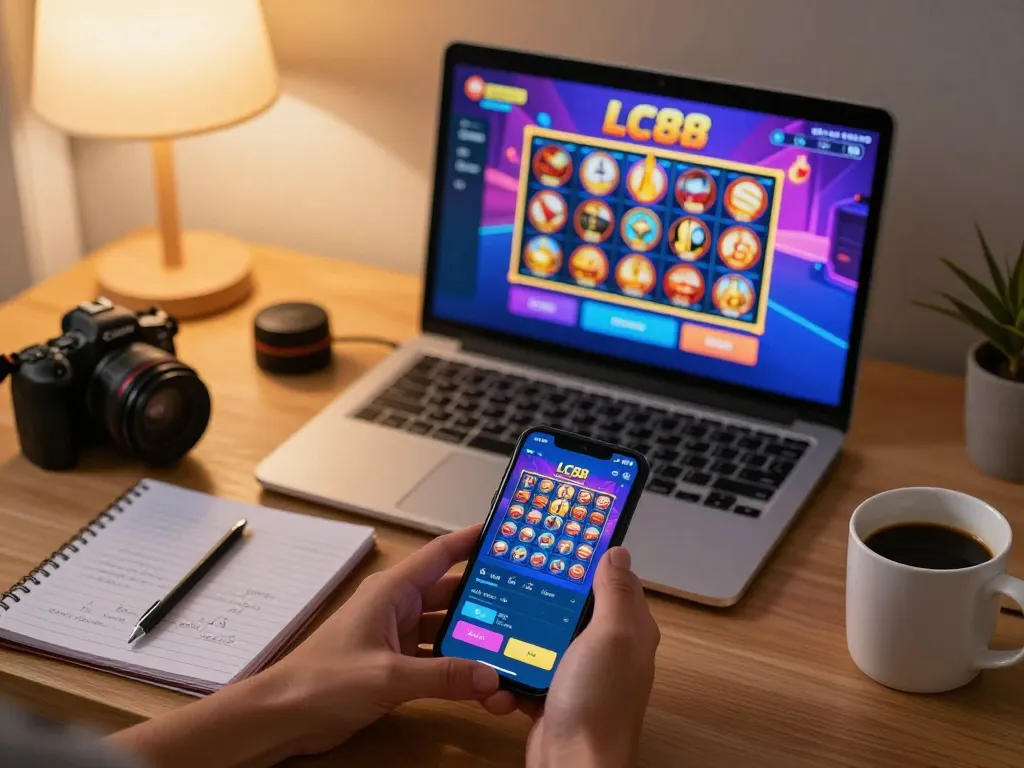 Experience the LC88 best online gaming atmosphere at home with vibrant casino games.