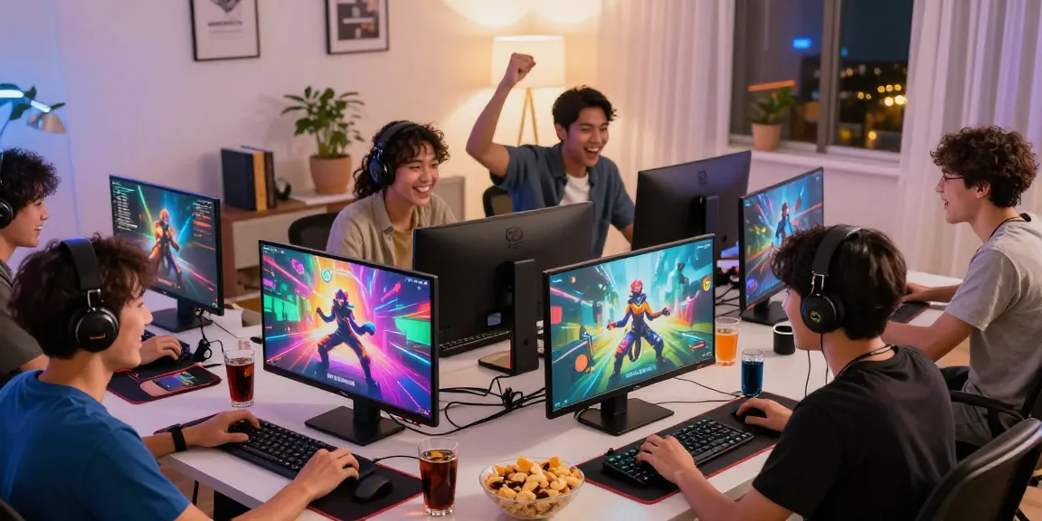 Exciting online gaming moments at 68gamebai with diverse players enjoying their favorite games.