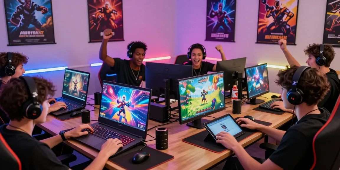 Players enjoying games on 68gamebai platform, showcasing vibrant online gaming environment.