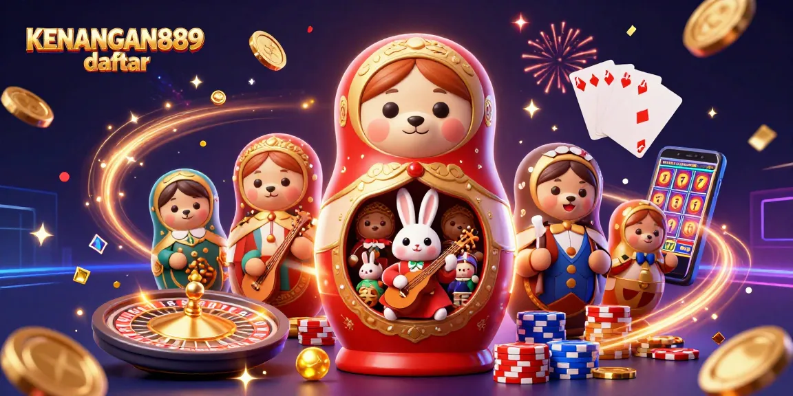 Experience the thrill at KENANGAN889 daftar with festive casino characters and jackpots