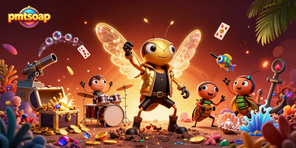 Experience thrilling gameplay at pmtsoap with exciting casino elements and vibrant 3D characters.