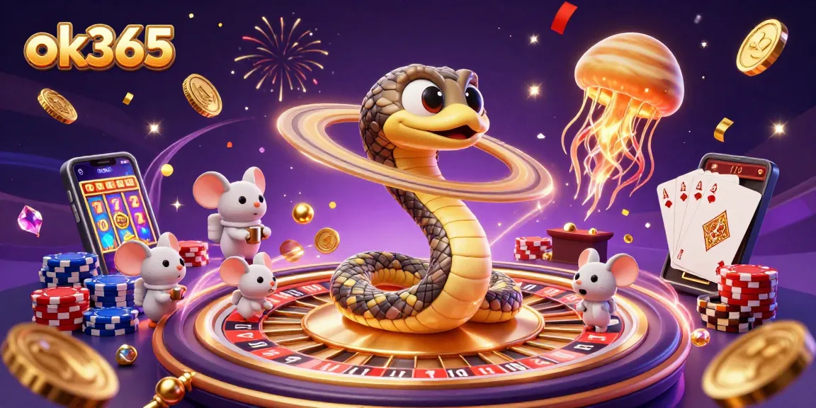 Engage in thrilling gameplay at ok365 while enjoying various casino experiences amidst cosmic elements.