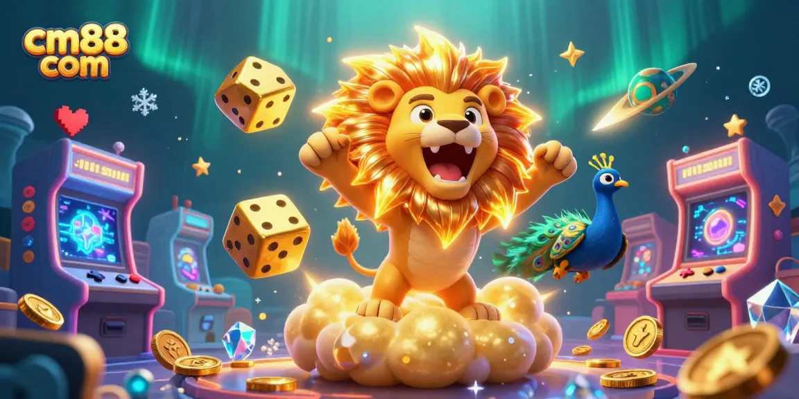 Experience excitement at cm88 com with vibrant gaming elements in a captivating online casino scene.