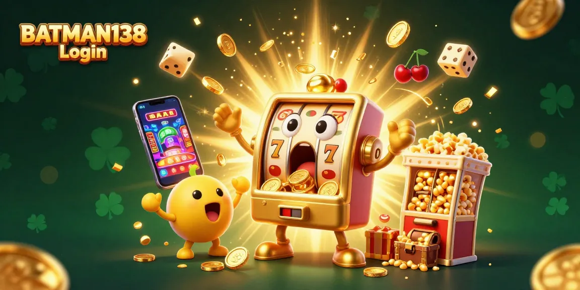 Bermain dengan serunya BATMAN138 Login dan jackpot mengalir dari mesin slot emas.