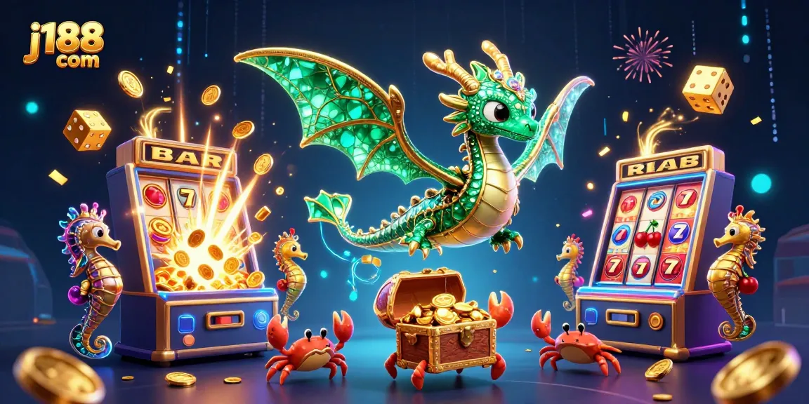 Play thrilling games at j188 com with the magical sea dragon and dynamic slot machine action!