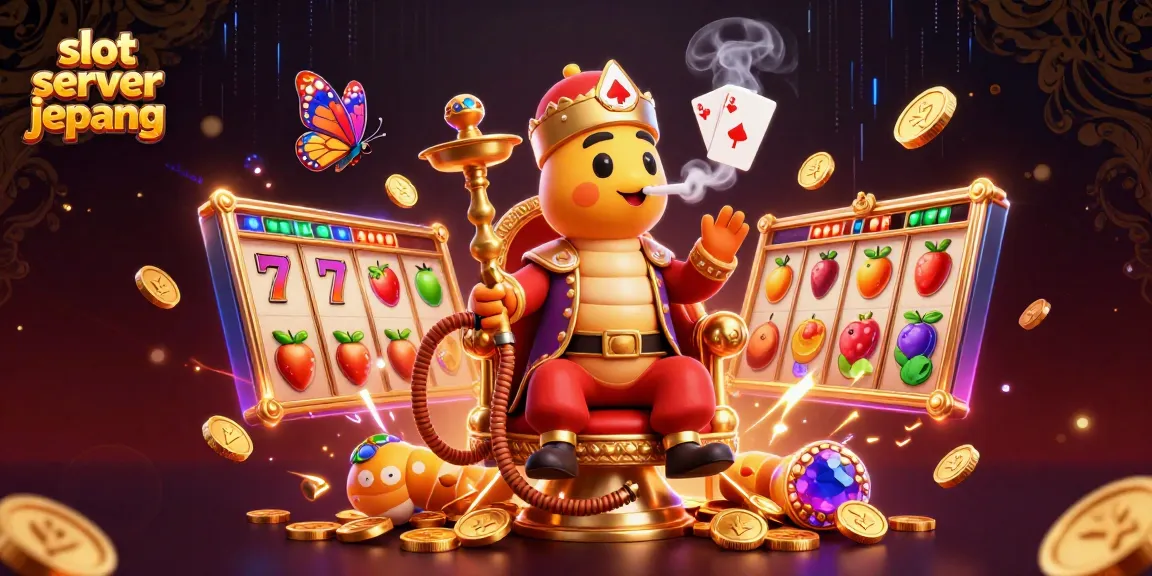Play the exciting slot server jepang with engaging slot reels and vibrant jackpot symbols.
