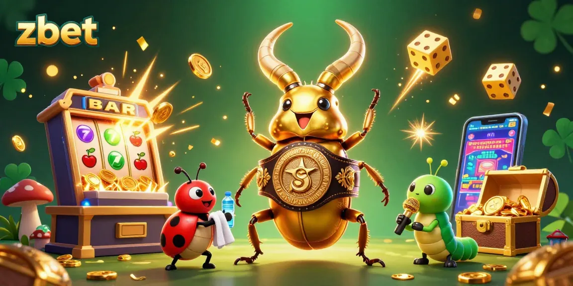 Engage with zbet as the golden stag beetle confronts challenges in an exciting casino showdown.