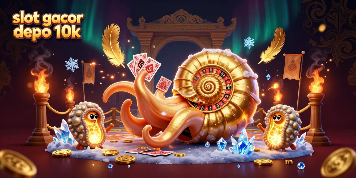Menangkan slot gacor depo 10k dengan grafis gemerlap dan karakter menarik dalam permainan kasino.