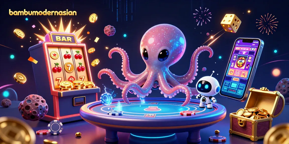 Bettors enjoy vibrant experiences at bambumodernasian with alien octopus and asteroids.