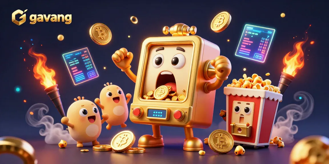 Celebrate jackpots with the surprising gavang slot machine amidst a vibrant casino scene.