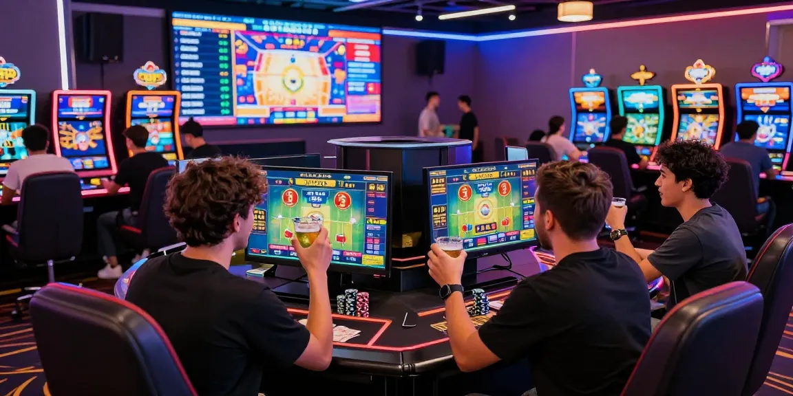 Aviator crash game players celebrating wins with dynamic screens and lively casino atmosphere.