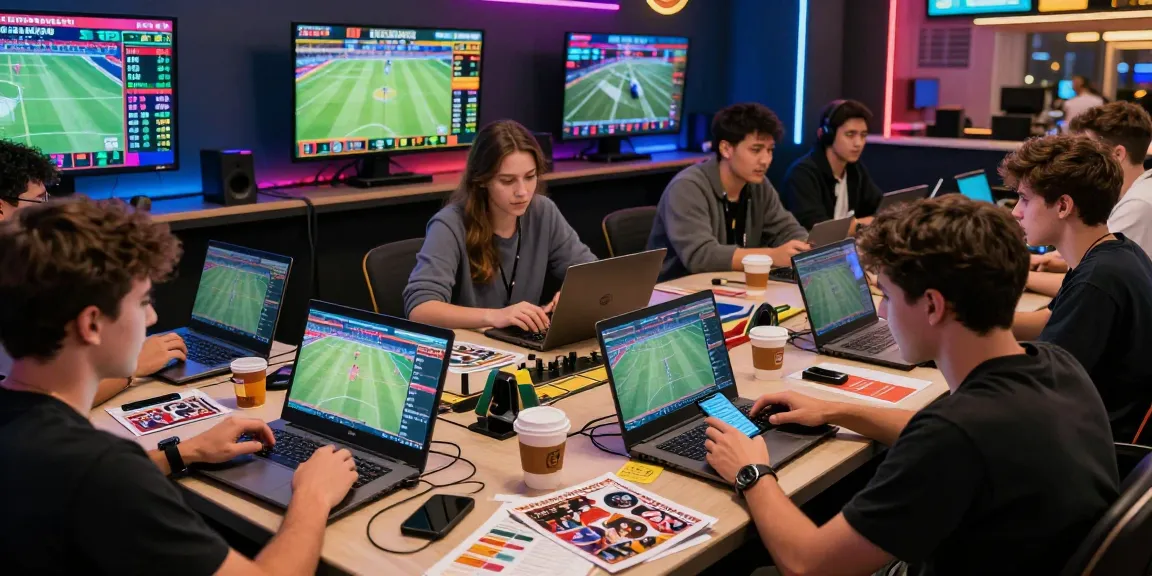 Prediksi Bola Malam Ini in an engaging online betting scene with players analyzing live sports.