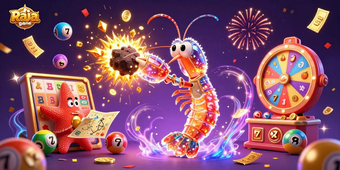 Experience thrilling jackpots in the Raja game with colorful slots, gem-filled action, and dynamic animations.