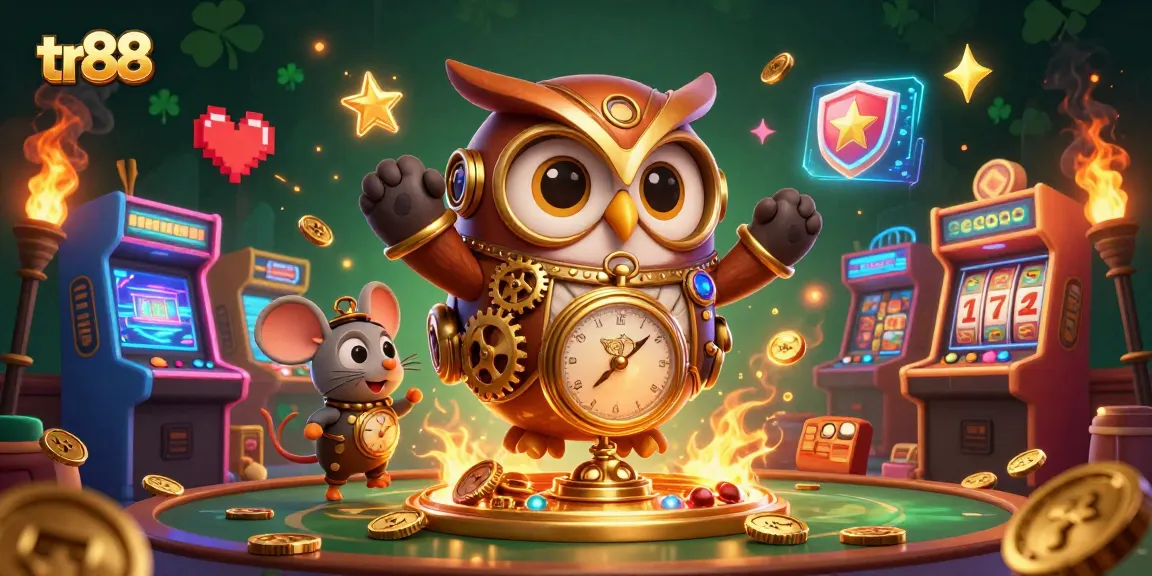 Play exciting games at tr88 with a time-traveler owl and thrilling casino elements.