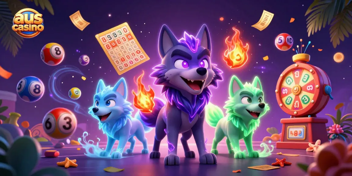 Experience thrilling gameplay with aus casino's vibrant gaming scene featuring dynamic elements and colorful characters.