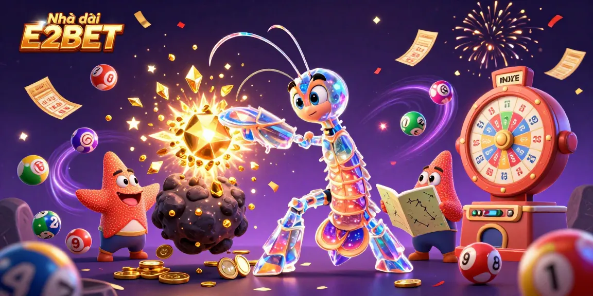 Enhance your gaming experience with Nhà cái E2BET in this vibrant 3D casino illustration.