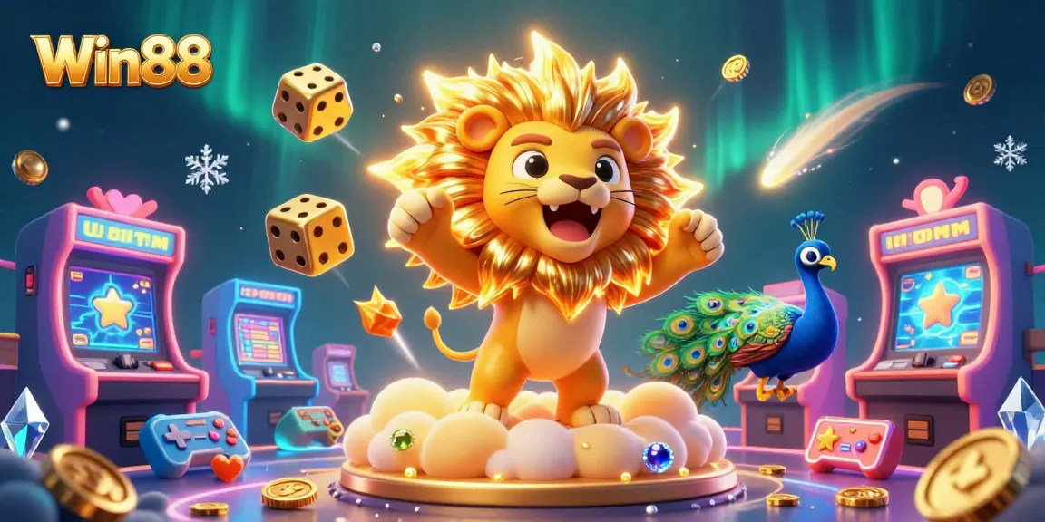 Win88 players enjoy vibrant gaming experience filled with golden dice and lively graphics.