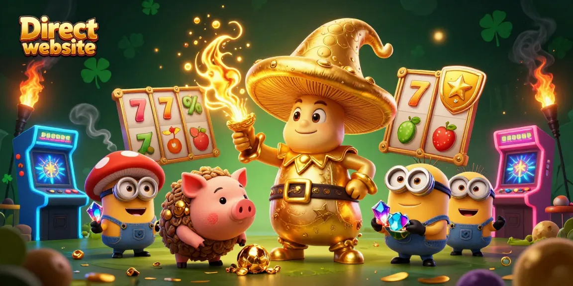 Experience gaming excitement on a Direct website with gold-rich adventures and thrilling slot action.