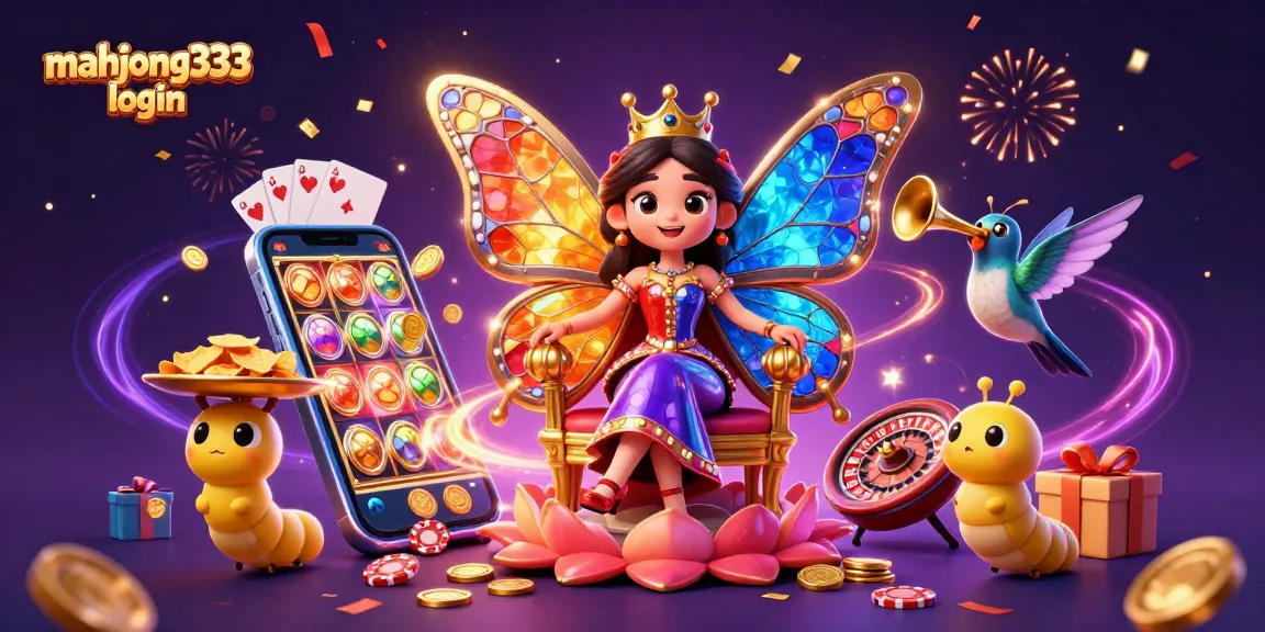 Join the excitement of mahjong333 login with vibrant game visuals and celebratory elements!