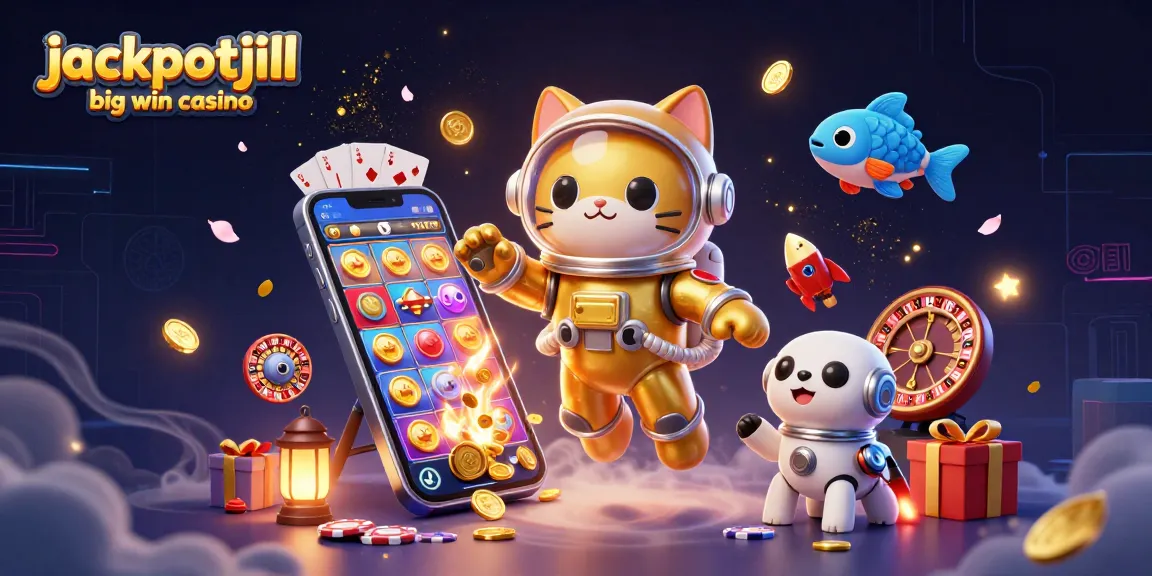 Experience exciting gameplay at jackpotjill big win casino with vibrant characters and dynamic casino elements.